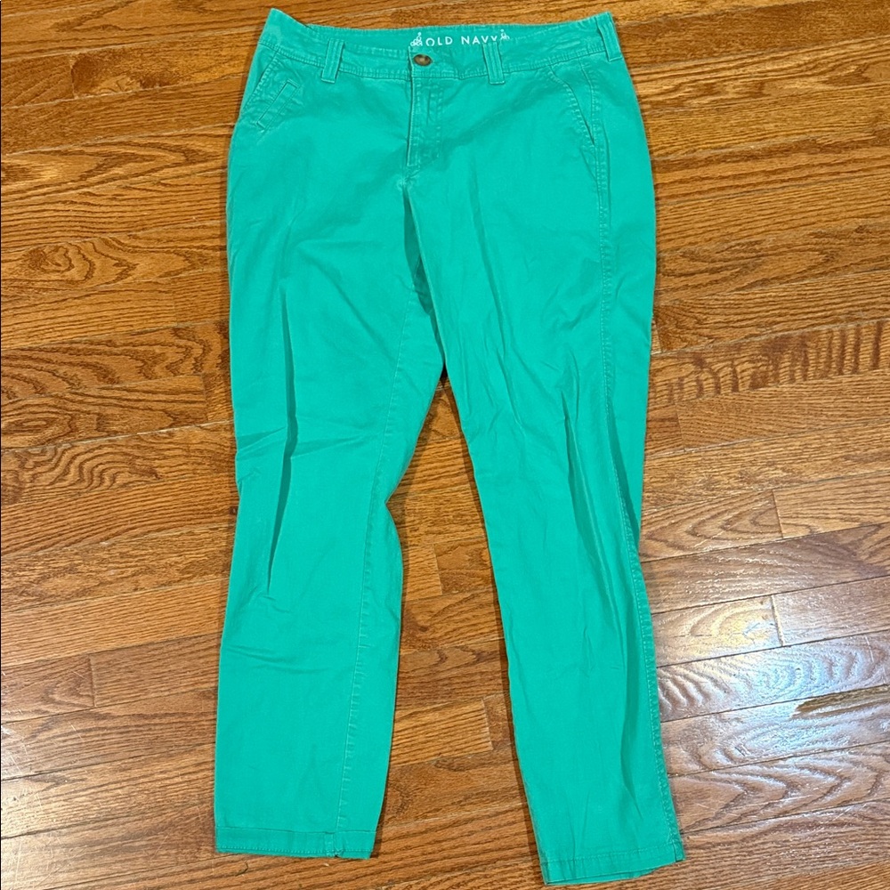 Old Navy Vibrant Green Chinos